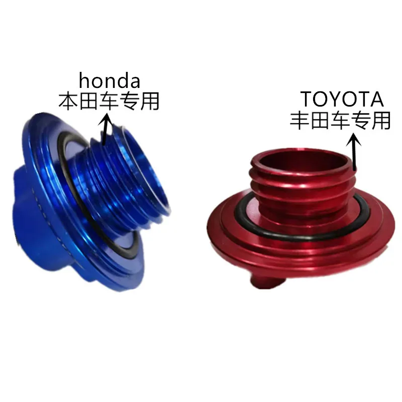 SPSLD New arrived Billet Aluminum Engine Valve Cover Oil Filler Cap For Toyota and  Honda Oil Tank Cover Caps