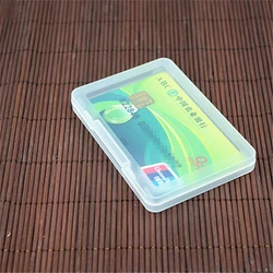 1 adet taşınabilir küçük kare şeffaf plastik takı saklama kutuları boncuk el sanatları durumda konteynerler 9.5*6.4*1cm