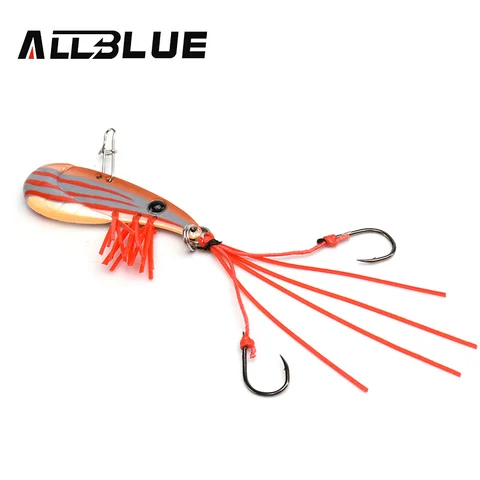 ALLBLUE Crazy Shrimp приманка для ловли басса 7г 14г — пример использования