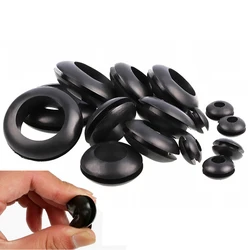 2/5/20px Anello di tenuta in gomma 20mm Foro di chiusura Guarnizione del cavo di cablaggio Set di assortimenti di guarnizioni in gomma per proteggere i strumenti hardware del cavo metallico
