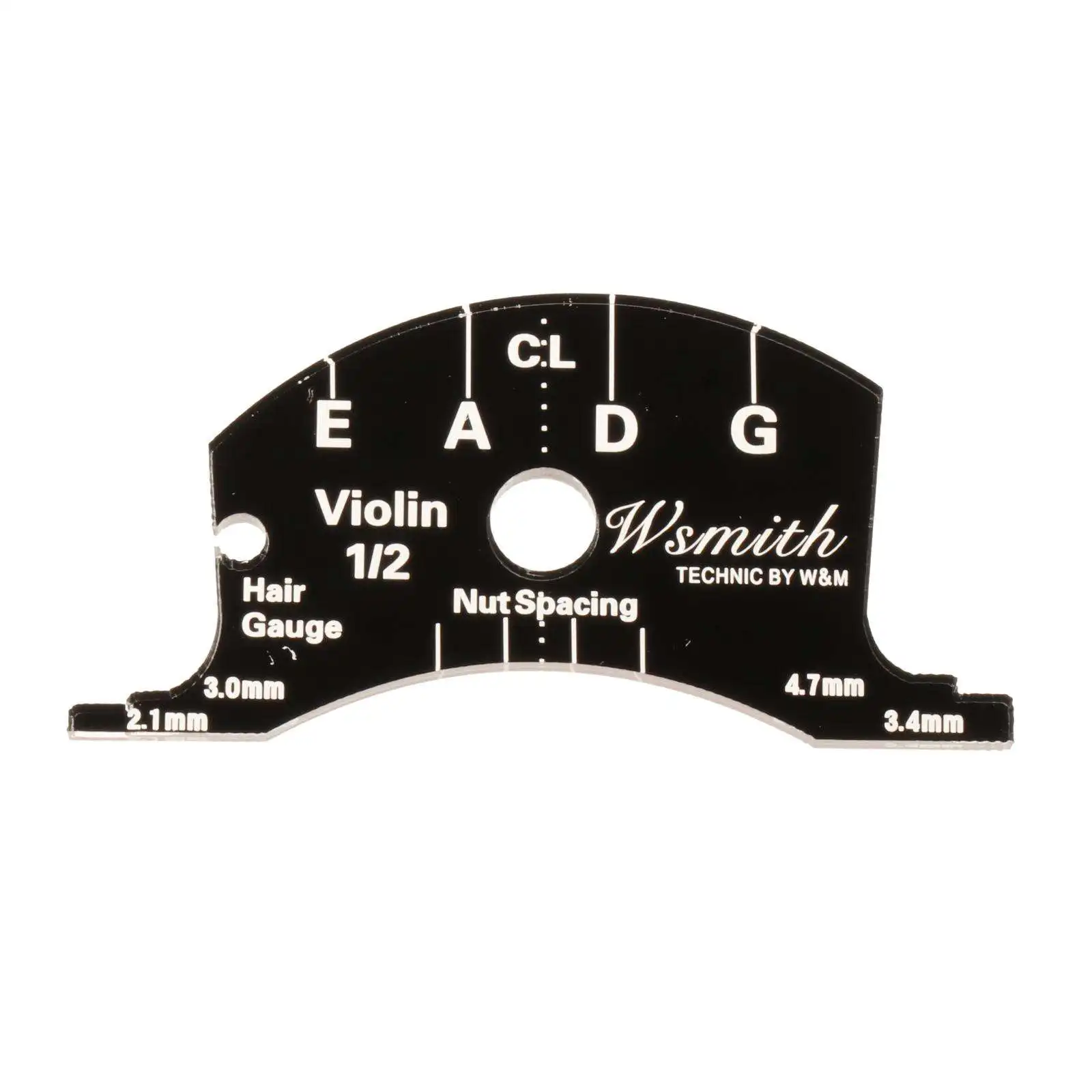 1/2 3/4 4/4 Violin Cello Viola Bridge Template Multifunctional Mold Template Repair Tool for Cello Violin Double Bass