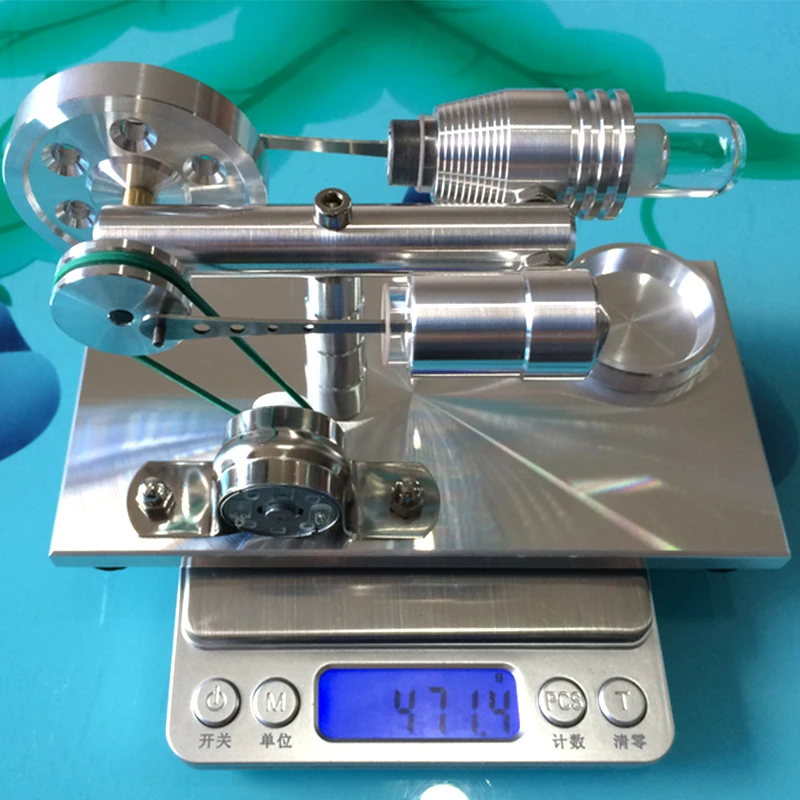 Stirlingmotor Stoommachine Speelgoed Hobby Springing Motor Kit Generator Model Science Experiment Gift Motor Auto Mini Motor Model
