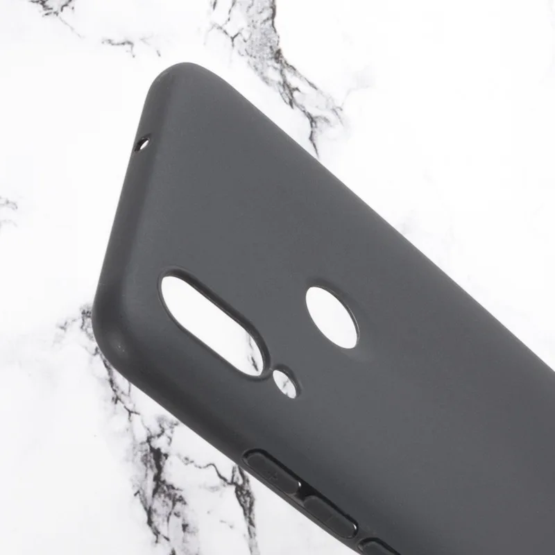Black Soft Silicone Funda for Meizu Note 9 Case Soft TPU Good Quality Coque For Meizu Note 9 Cover