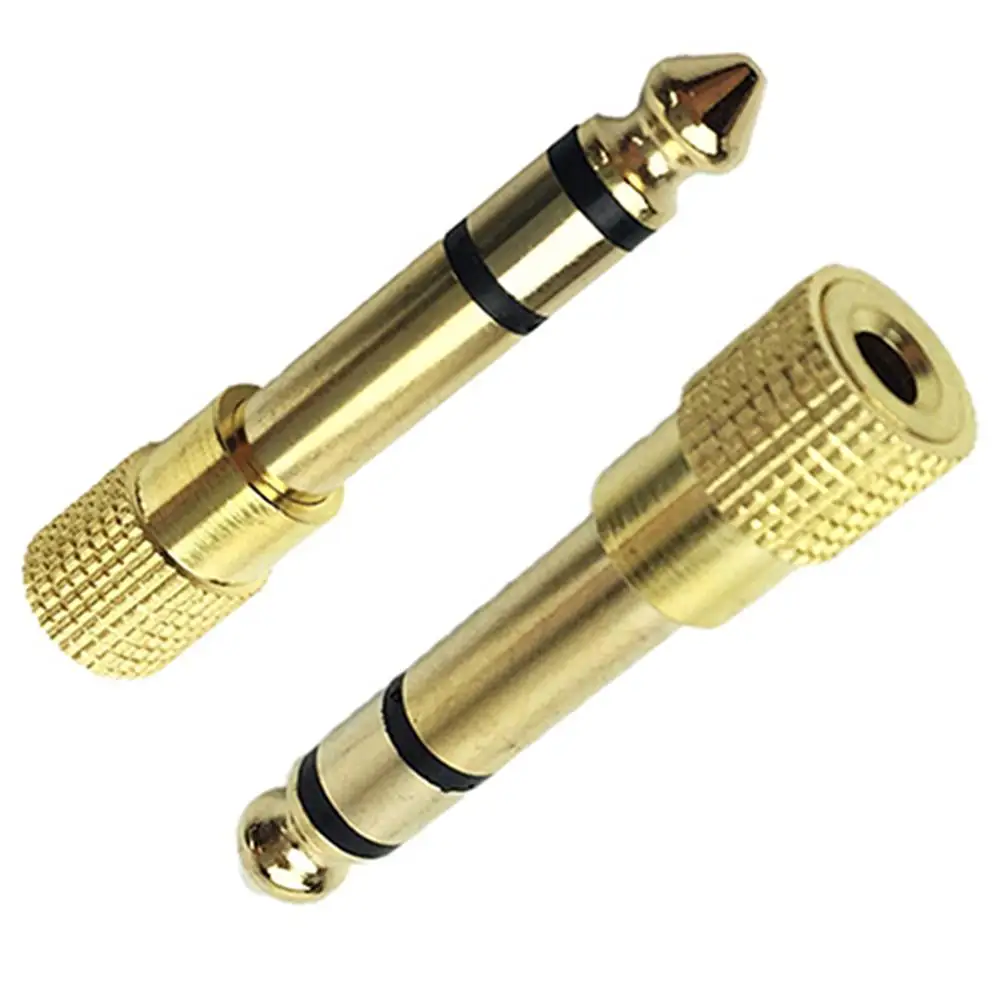 Adaptateur Jack pour casque d'écoute, 1/8, 3.5mm femelle à 6.5mm mâle, 1/4, prise Audio stéréo, 6.5MM mâle à 3.5MM femelle