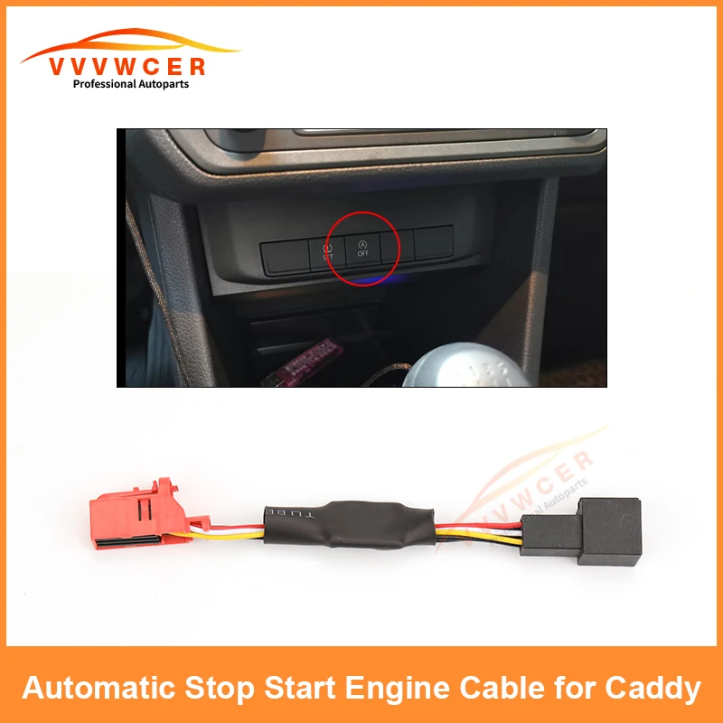 

Automatic Stop Start Engine System Off Device Control Sensor Plug Stop Cancel Cable for VW Caddy