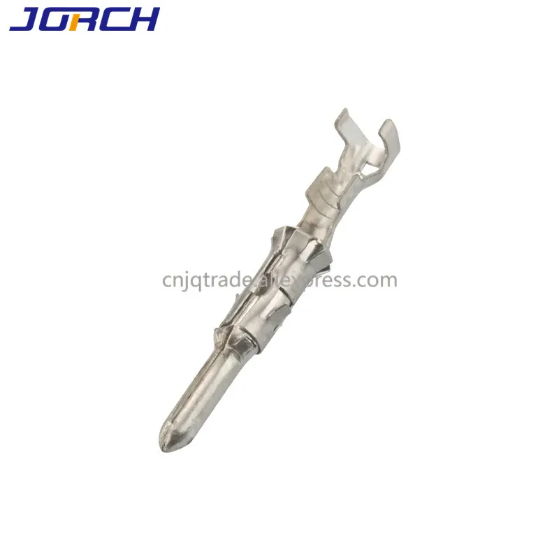 100 PCS DJ213-2.5A Auto Electrical Brass Tyco Wire Harness Plug Crimp Terminal for Connector 1-967402-1