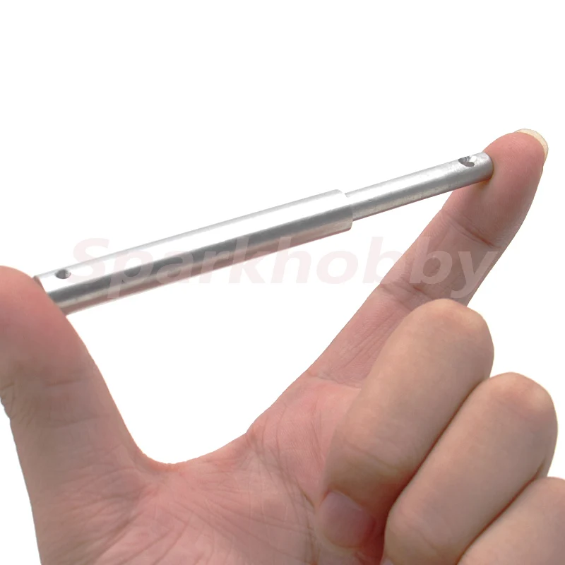 Engranajes de aterrizaje antivibración de aleación de aluminio ligero, amortiguador, varilla recta para Avión RC, accesorios a prueba de golpes, M3,