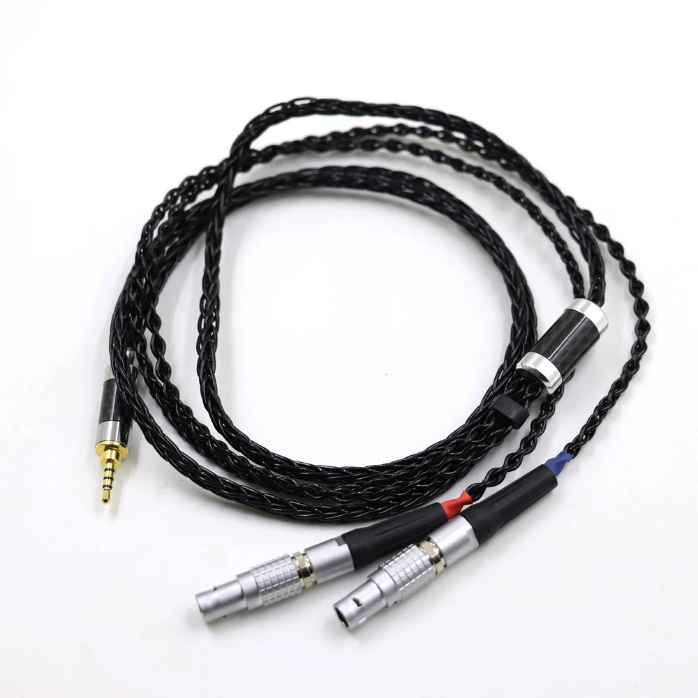

152 Cores Silver Plated Xlr 2.5mm Headphones Replacement Cable Upgrade Cabl for Focal Utopia ELEAR Earphones