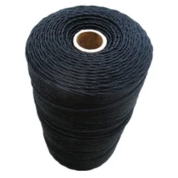 Corda de Nylon preta para escalada e jardinagem, linha de ligação, Nylon Net String, linha de construção, 1, 2, 3