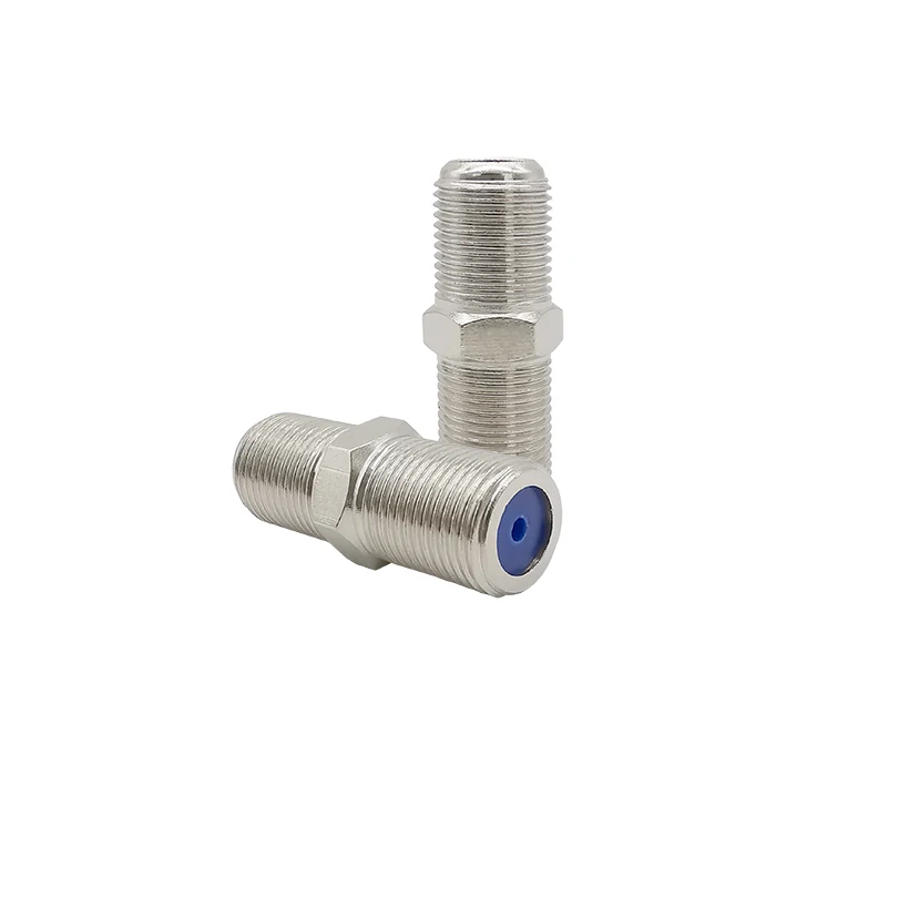 F81 Barrel Connectors High Frequency 3GHz F Female to Female F-Type Adapter Couplers 1Pcs