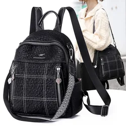 Borse a tracolla femminili Vintage Sac a Dos zaino da viaggio Casual da donna borse da scuola Mochilas le nuove donne zaini in morbida pelle