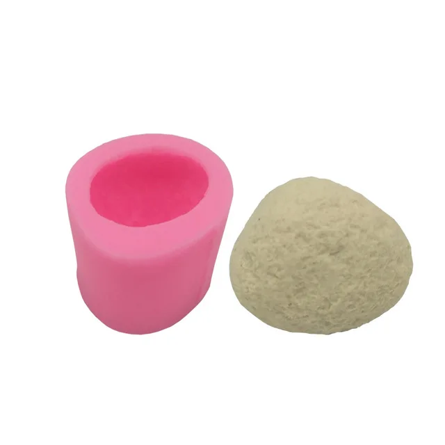 New Stone Candle Silicone Mold Soap Silica Gel DIY Aroma Gypsum Plaster Silicon Mould Cake Tools