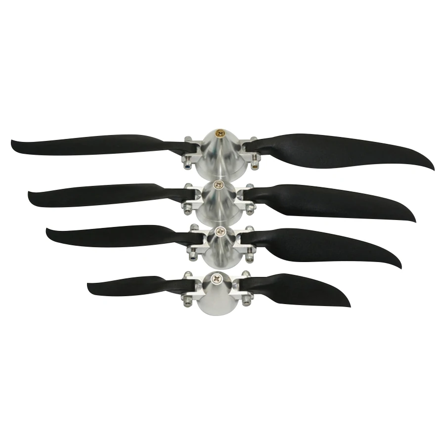 1 Set HY New Alu Electric Model Glider Flying  Folding Propeller Assembly  Paddle Diameter 6-13.5 Inch For RC Airplane