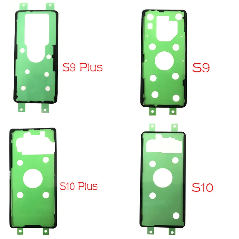 Cinta adhesiva impermeable para cubierta de vidrio de batería trasera, cinta adhesiva para Samsung S8, S9, S10, S10E, S20, S21, S22 Plus, Ultra Fe,