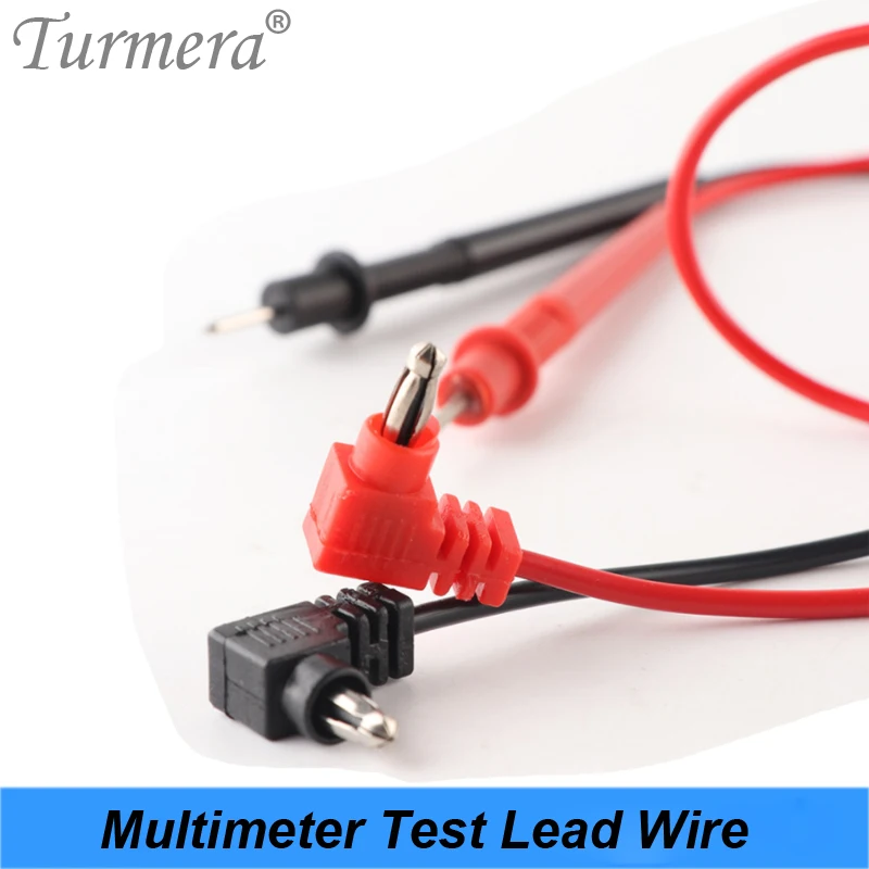 Turmera 1 paio portatile 1000V 10A cavo penna cavo universale 70cm multimetro digitale Test per misuratore di tensione Test aghi
