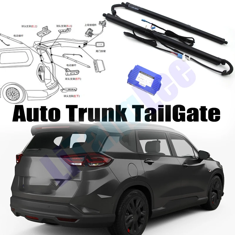 Car Power Trunk Lift For Chevrolet Orlando 2018~2024 Electric Hatch Tailgate Tail Gate Strut Auto Rear Door Actuator