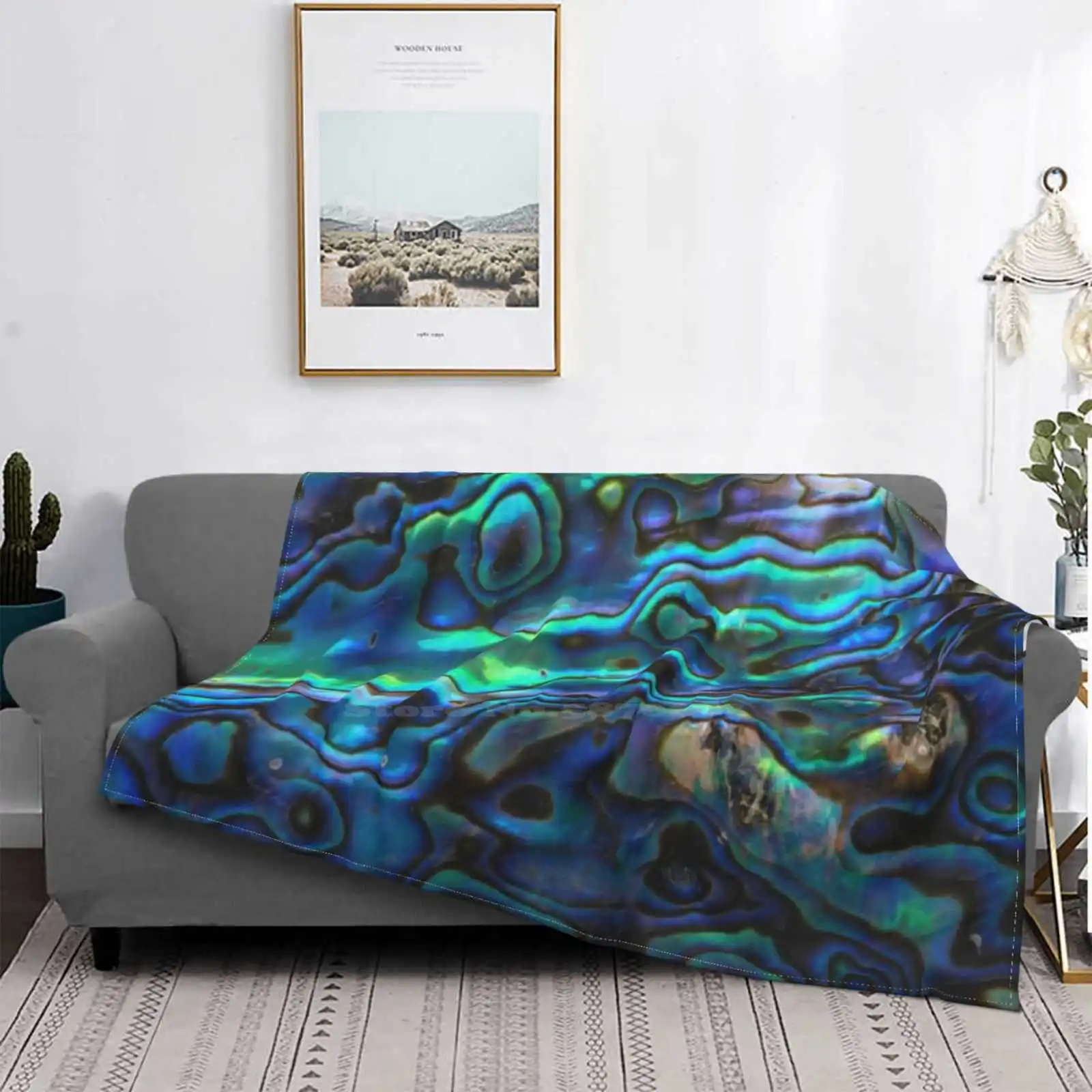 

Paua Abalone New Arrival Fashion Leisure Flannel Blanket Computer Tumblr Vsco Vscogirl Vsco Collage College Dorm Dorm Room