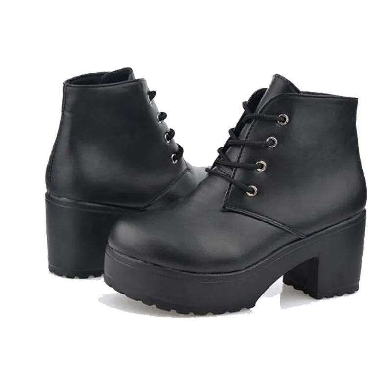 Anime kuroshitsuji Ciel Phantomhive Cosplay buty sznurowane wysokie obcasy Cosplay buty Boot dla kobiet/mężczyzn biały i czarny rozmiar 35-45