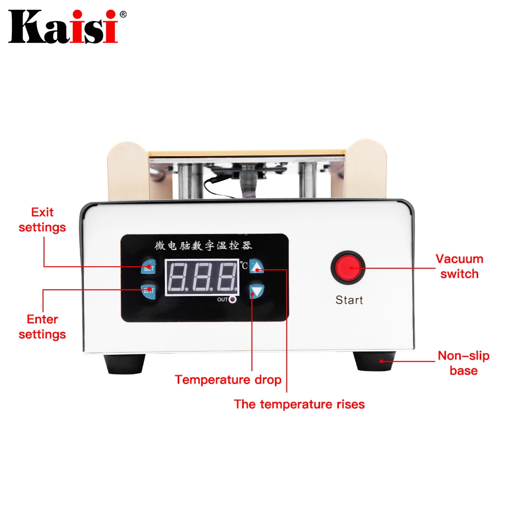 LCD Separator Machine Screen Built-in Pump Vacuum Touch Screen Separator Max 9 inches Mobile Phone Disassemble Repair Tool