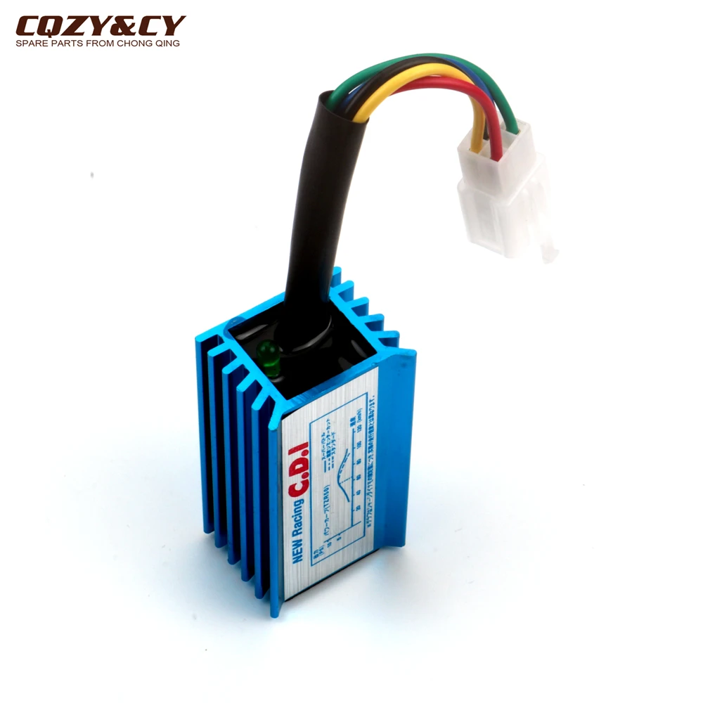 Scooter AC Racing CDI Igniter for Peugeot 50 Speedfight Cat X-Fight Air Buxy M Elyseo Elystar Gipsy Limbo Looxor Metal-X 50cc 2T