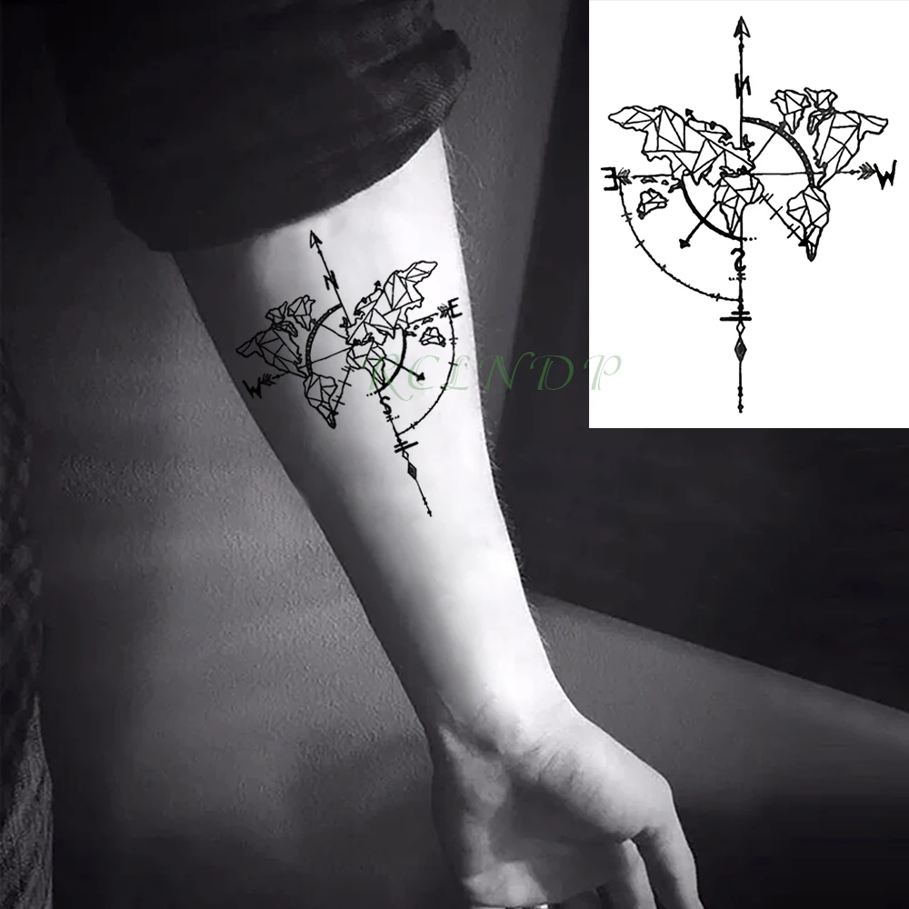 Wasserdicht Temporäre Tätowierung Aufkleber Skeleton spinne Sanduhr flasche Sexy Die körper kunst-Tattoo Fake Tattoo für Frauen Männer