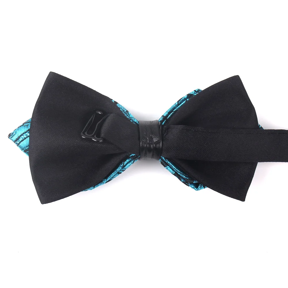 New Pointed Men Bow Tie Classic Bowtie For Men Business Wedding Adult  Bowties Butterfly Suits Cravats Jacquard Woven Bowties