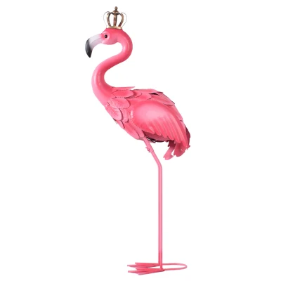 Promotion Sale Party Decoration Metal Flamingo Prop decoration Garden Landscape decoration Ornament Wedding Party Decoration