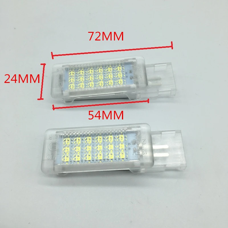 Car interior LED Footwell Light Glove box trunk light For Passat B6 B7 B8 Golf MK5 6 MK6 7 MK7 Jetta Tiguan Superb Seat Alhambra