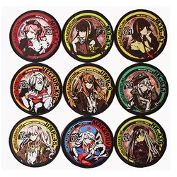 Girls' Frontline Tactical Patch Print Armband Gun Backpack Sticker Badges for Clothing Bag Decor 2 Dimensional Griffin 404 Team
