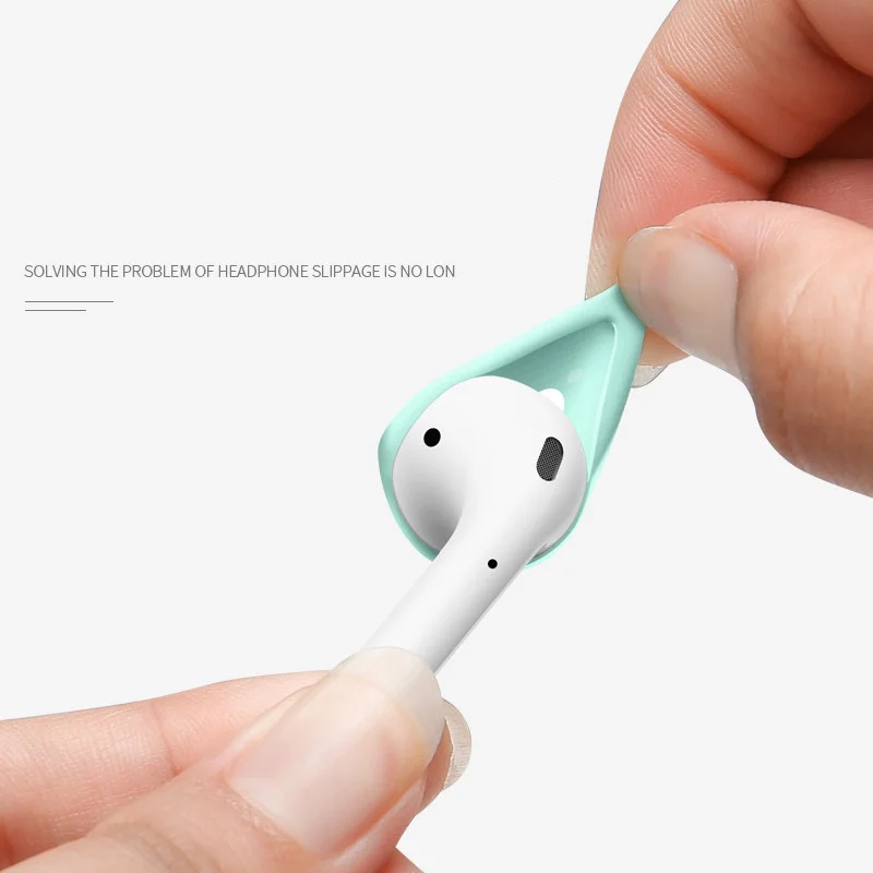 Oreillettes en silicone pour Airpods Free Buds3 Pro, écouteurs sans fil Bluetooth, écouteurs iPhone, étui pour écouteurs, embouts, 2 pièces