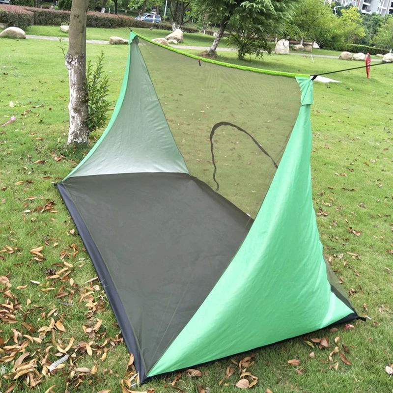 Summer Gauze Mesh Tent Single Layer Rodless Portable Anti-mosquito Roof Tentage Camp Tenttop For Outdoor Carpas Y Toldos