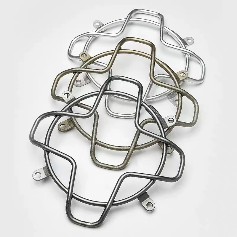 Soco tc用のヘッドライトプロテクションネット,衝突防止ランプシェード,オリジナルの特殊,レトロな保護カバー,アルミニウム合金,バブル