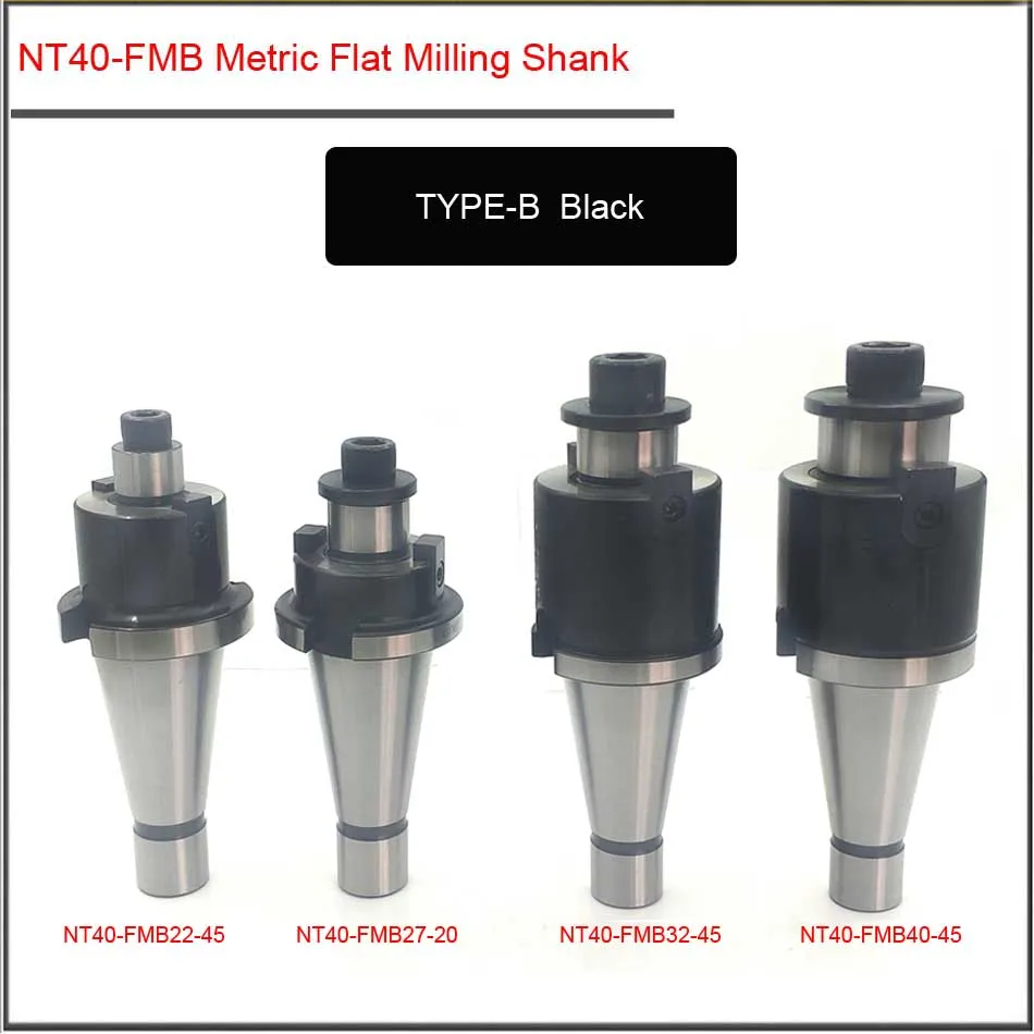 DIN2080 NT30 NT40-FMB22 27 32 40 CNC Metric flat milling shank General milling machine tool shank for milling cutter head