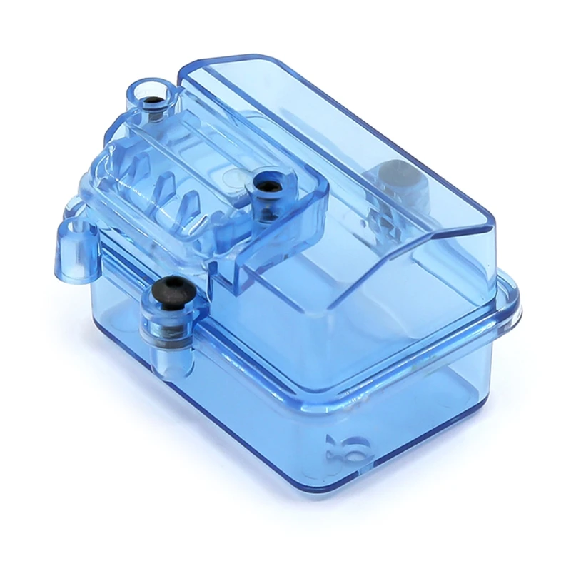 Transparent Waterproof ESC Receiver Box Protective Case Cover Sealed Box for RC Boat Model Accessories