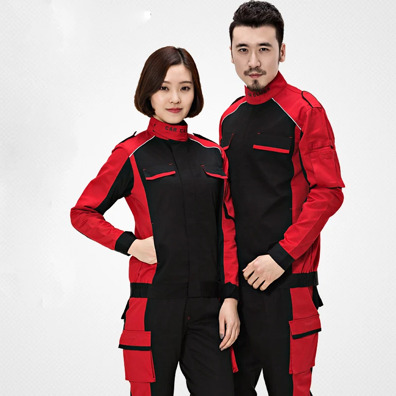 2023working Clothing Men Women Safety Railway Work Wear Breathable Uniform Durable Mechanical Auto Repair Electricity Coveralls