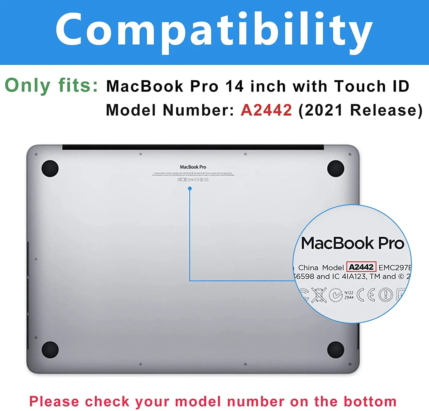 Heavy Duty Hard Shell Dual Layer Protective Cover Kickstand For MacBook Pro 14