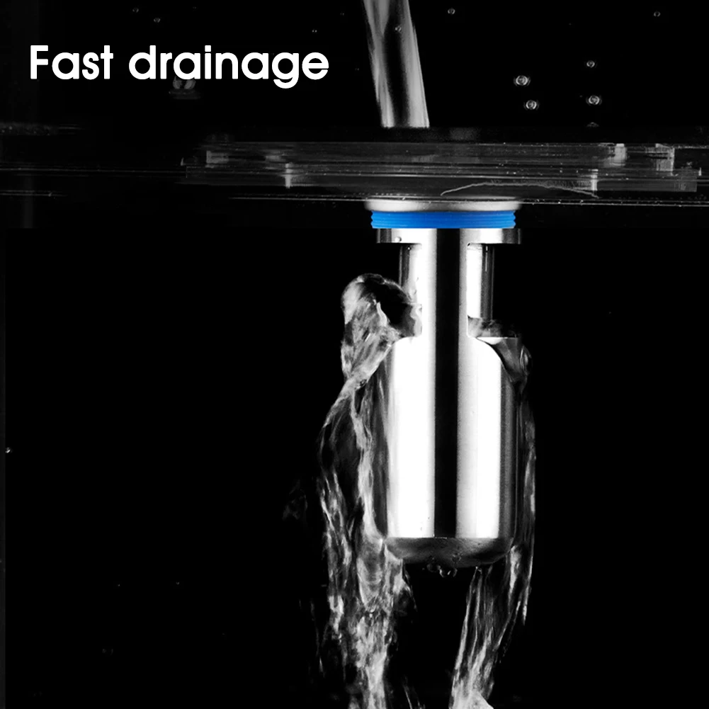 Сливной сердечник пола с покрытием из нержавеющей стали против запаха, кухонные гаджеты, аксессуары для канализации, дезодорант, сливной клапан для