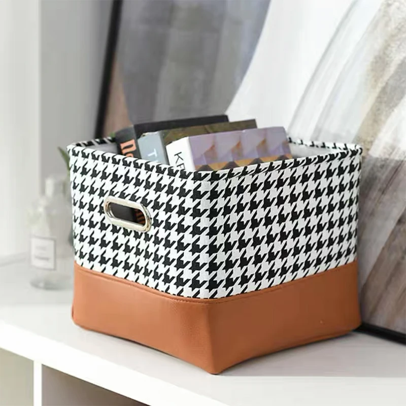 Foldable Storage Basket Toy Organizer Canvas Clothes Storage Box Laundry Organizer Caja Plegable Cestini Portaoggetti Basket Kid