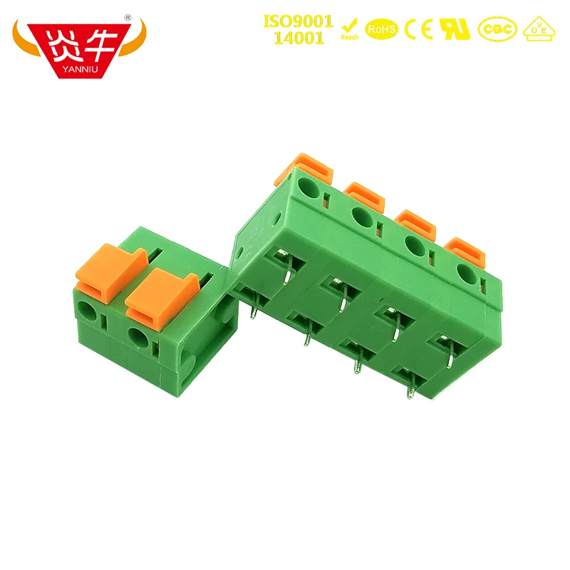 

50Pcs KF142R 7.62mm 2P ~ 12P PCB SPRING TERMINAL BLOCKS DG142R 2PIN ~ 12PIN FFKDSA/H1-7,62 1790351 PHOENIX CONTACT DEGSON KEFA