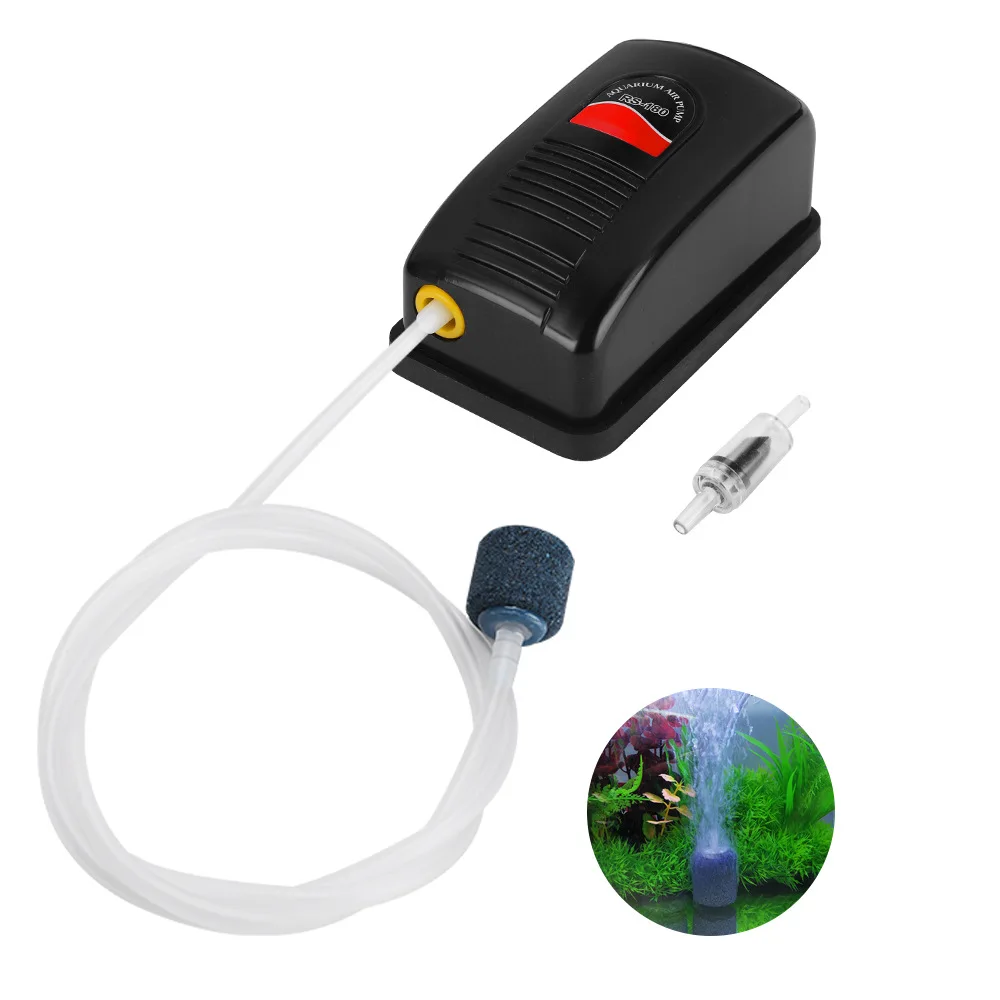 

3W fish tank small aeration pump oxygen pump 220V aquarium oxygen pump mute fish breeding aeration pump EU US UK AU plugg