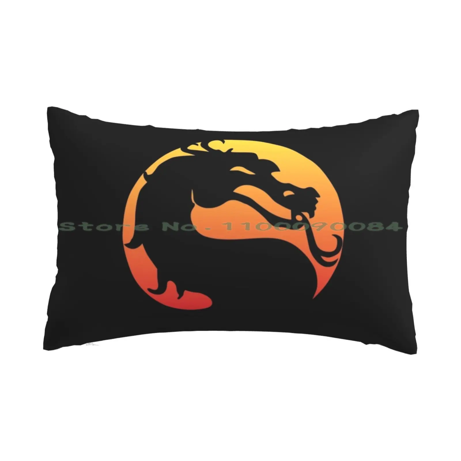 The Mortal Combat Dragon Pillow Case 20x30 50*75 Sofa Bedroom Rilakkuma And Korilakkuma Rilakkuma Kawaii Kiiroitori Kids Anime