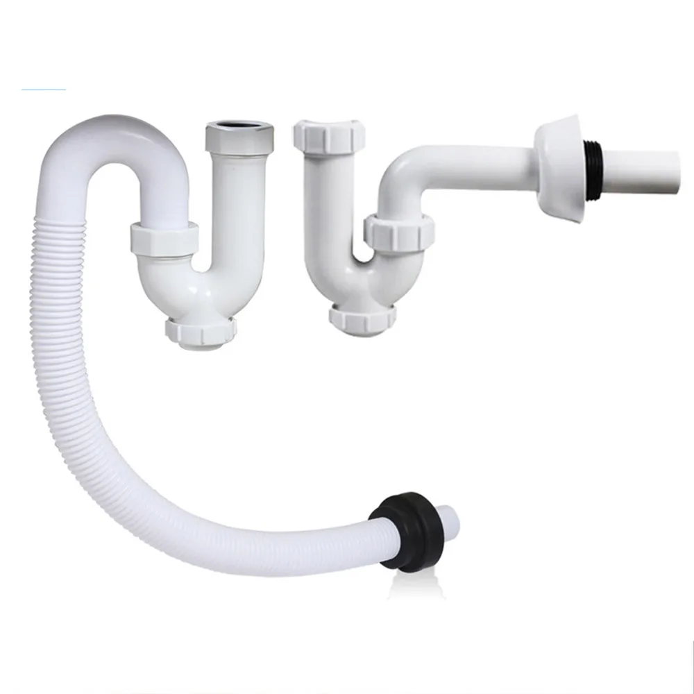 Talea Washbasin Downcomer Drainage Pipe Drain Pipe into the Wall or Into the Floor GN023