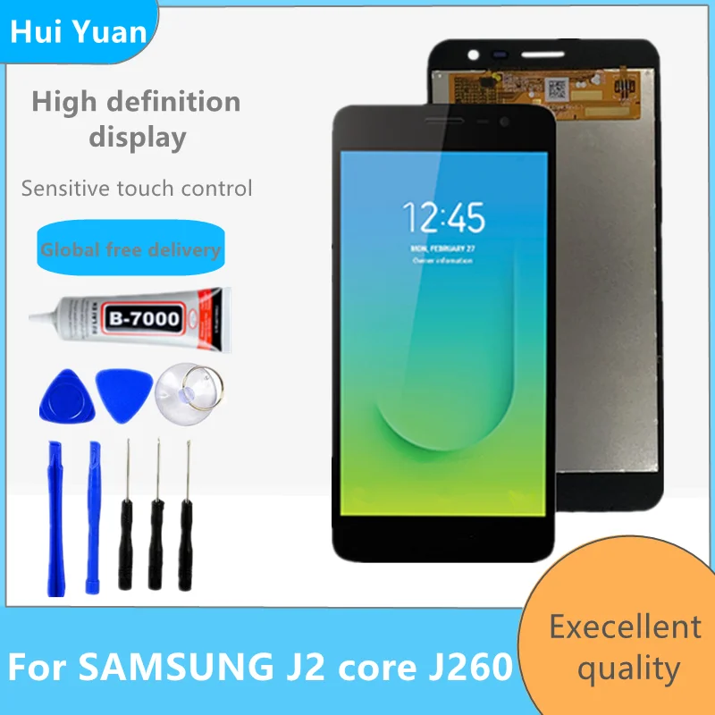 

for Samsung Galaxy J2 Core 2018 J260 J260M/DS J260F/DS J260G/DS LCD Display Touch Sensor Digitizer Assembly