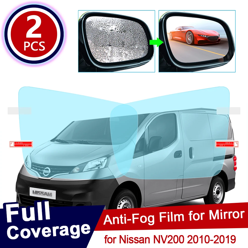 

Для Nissan NV200 2010 ~ 2019 200 полное покрытие противотуманная пленка зеркало заднего вида аксессуары водостойкая непромокаемая автомобильная наклейка 2017 2018