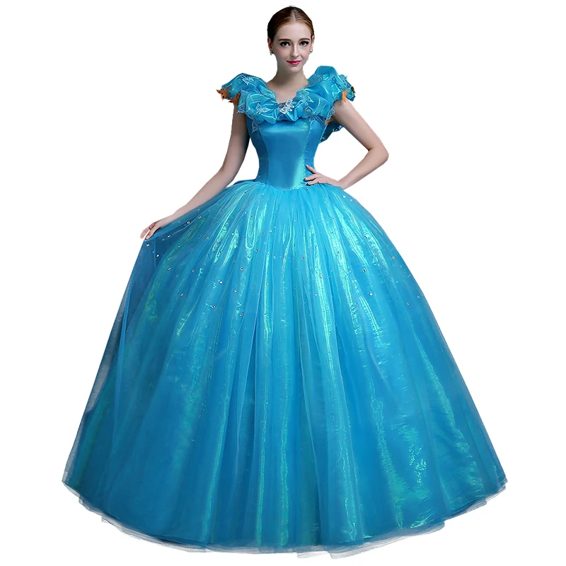 2024 Sky Blue Quinceanera Sweetheart ซาติน Quinceanera PLUS ขนาด Ball Gown Vestidos De Quinceaneras ที่กําหนดเอง