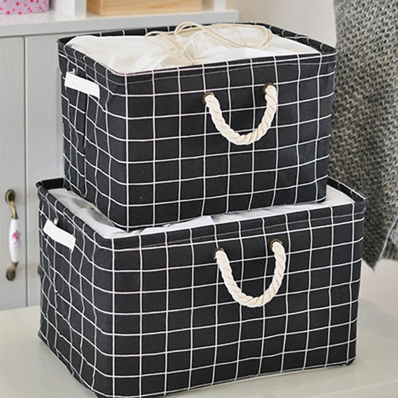 

Simple Storage Bag Reduced Box Dressing Organizer Tote Bags Packaging Put The Clothes Emballage Colis De Livraison Pouch Custom