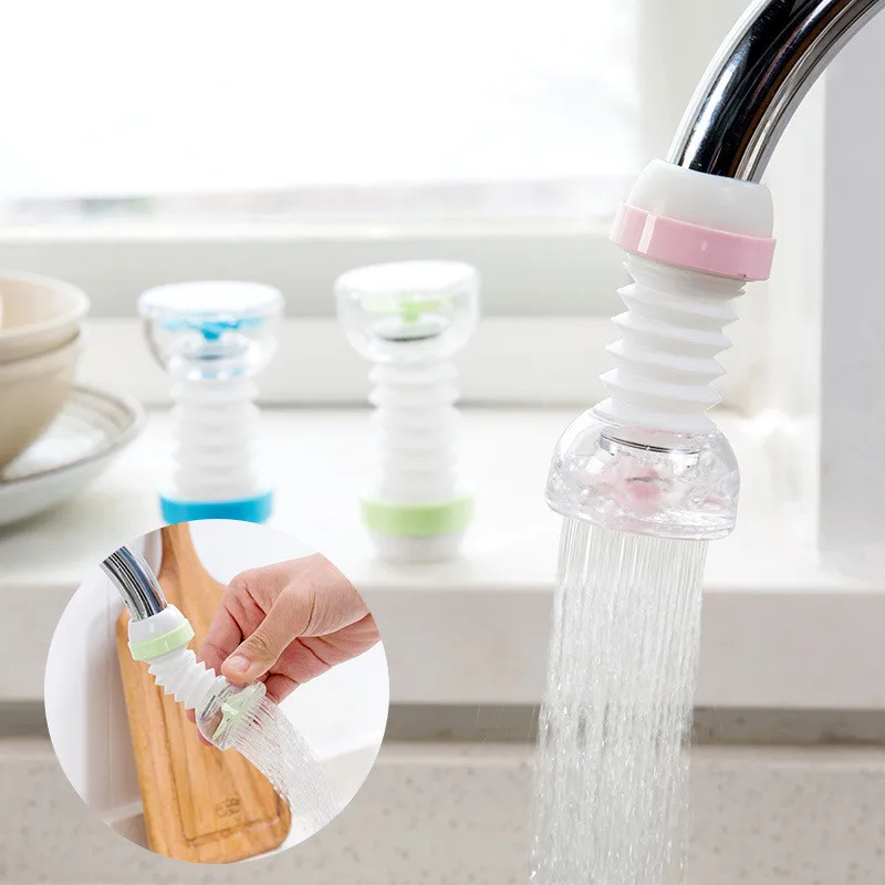 ก๊อกน้ำห้องครัวกรอง TAP หัว 360 องศาหมุนครัวเรือนเครื่องกรองน้ำ Sprayer การกรองคาร์บอนที่เปิดใช้งาน
