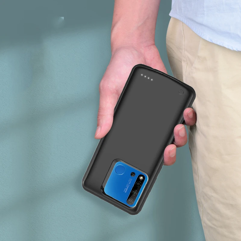 Silm Shockproof battery charger case For Huawei P20 Lite 2019 6.4 inch Power Case Extenal battery power bank Back cover Funda