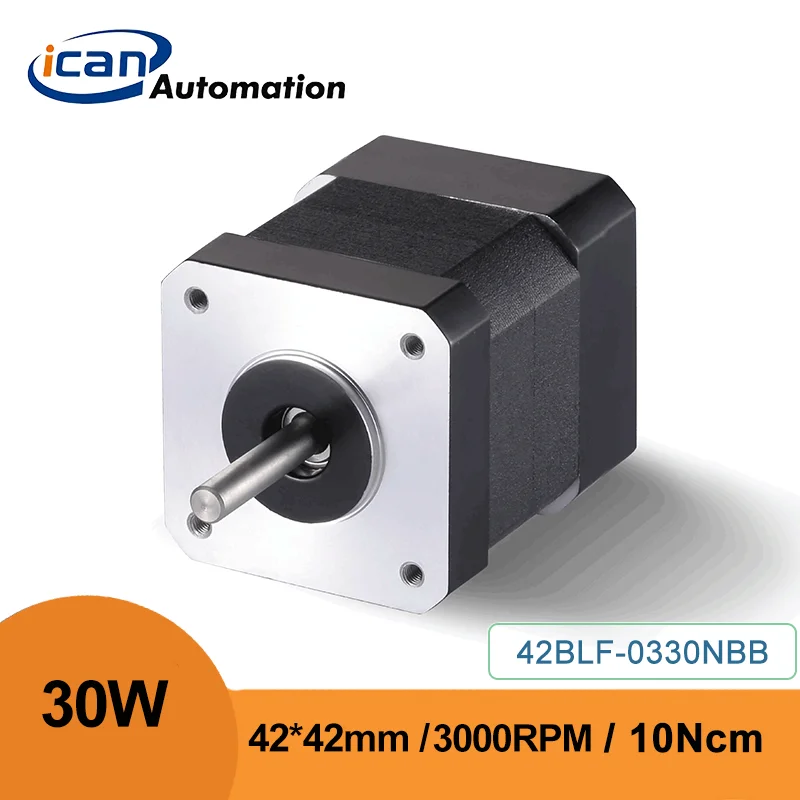 

ICAN BLDC Motor Arduino 30W 24v 10Ncm High Speed 3000RPM Small Brushless Electric Motor with Driver BLD70 for CNC