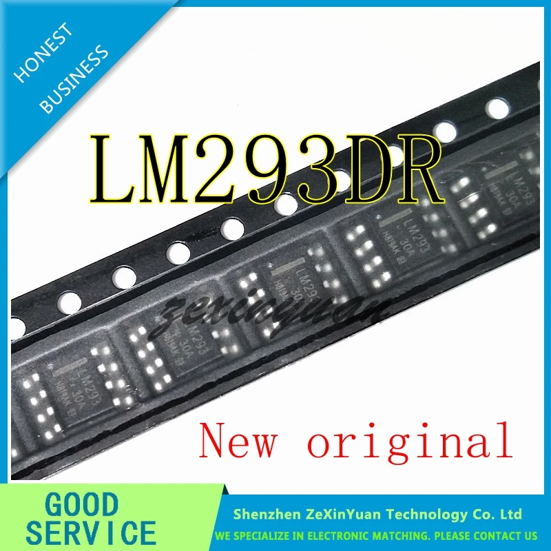 20PCS-100PCS  100% new imported original LM293DR LM293 SOP-8 linear voltage comparator chip